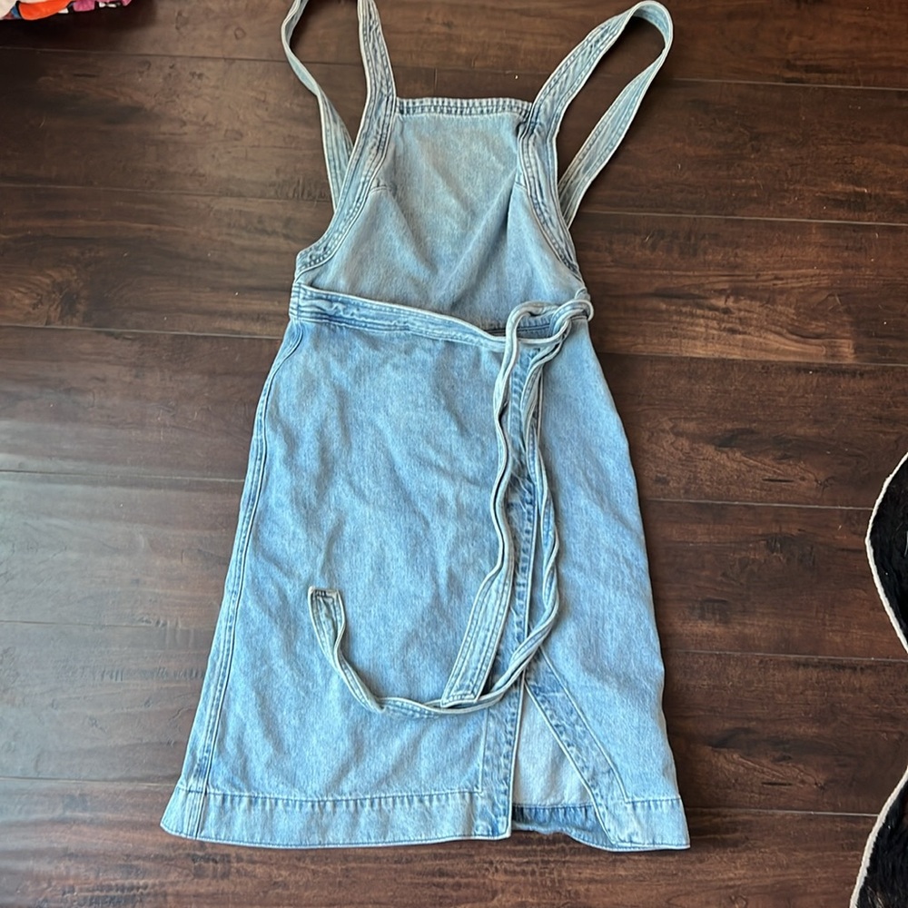 Denim Forum Blue Wrap Dress - Picture 4 of 10